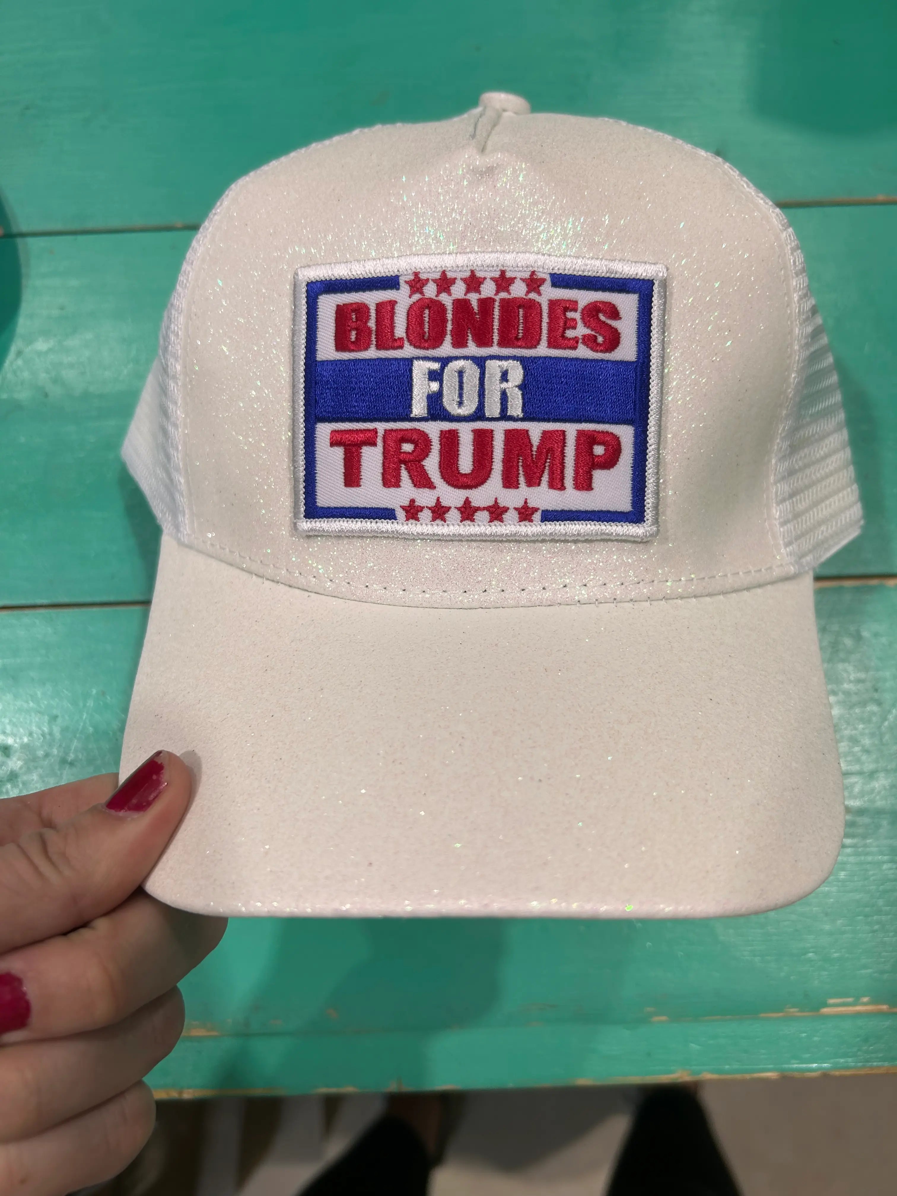 Blondes For Trump Trucker