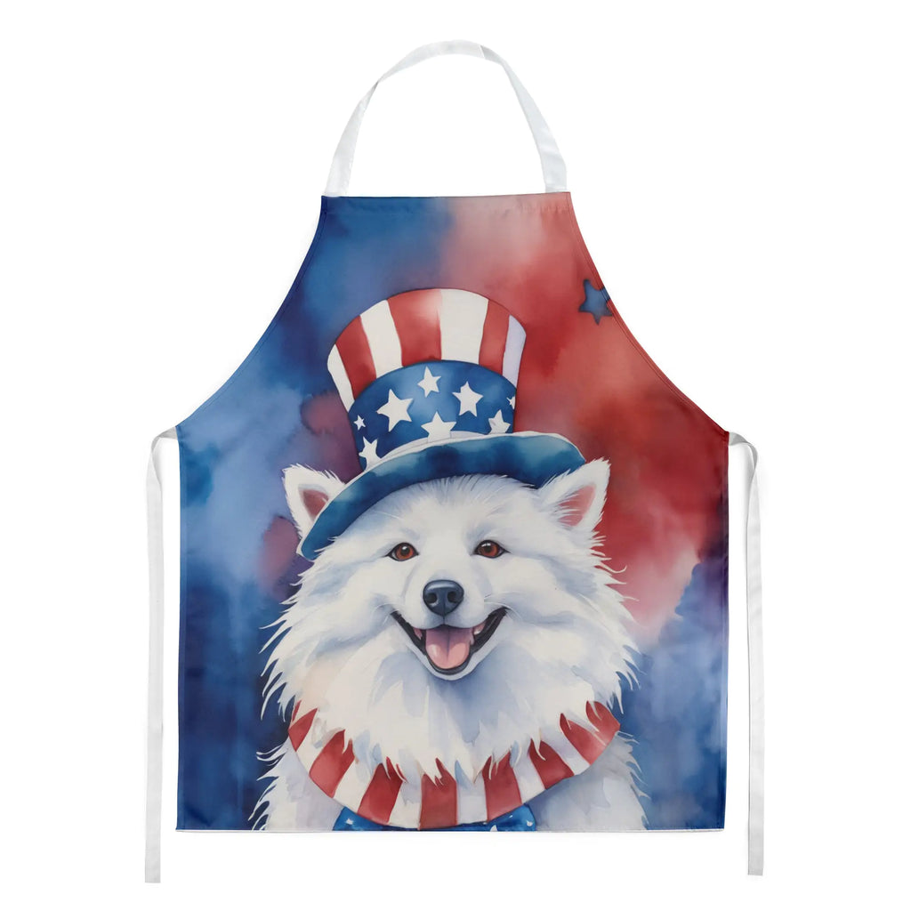 American Eskimo Patriotic Apron