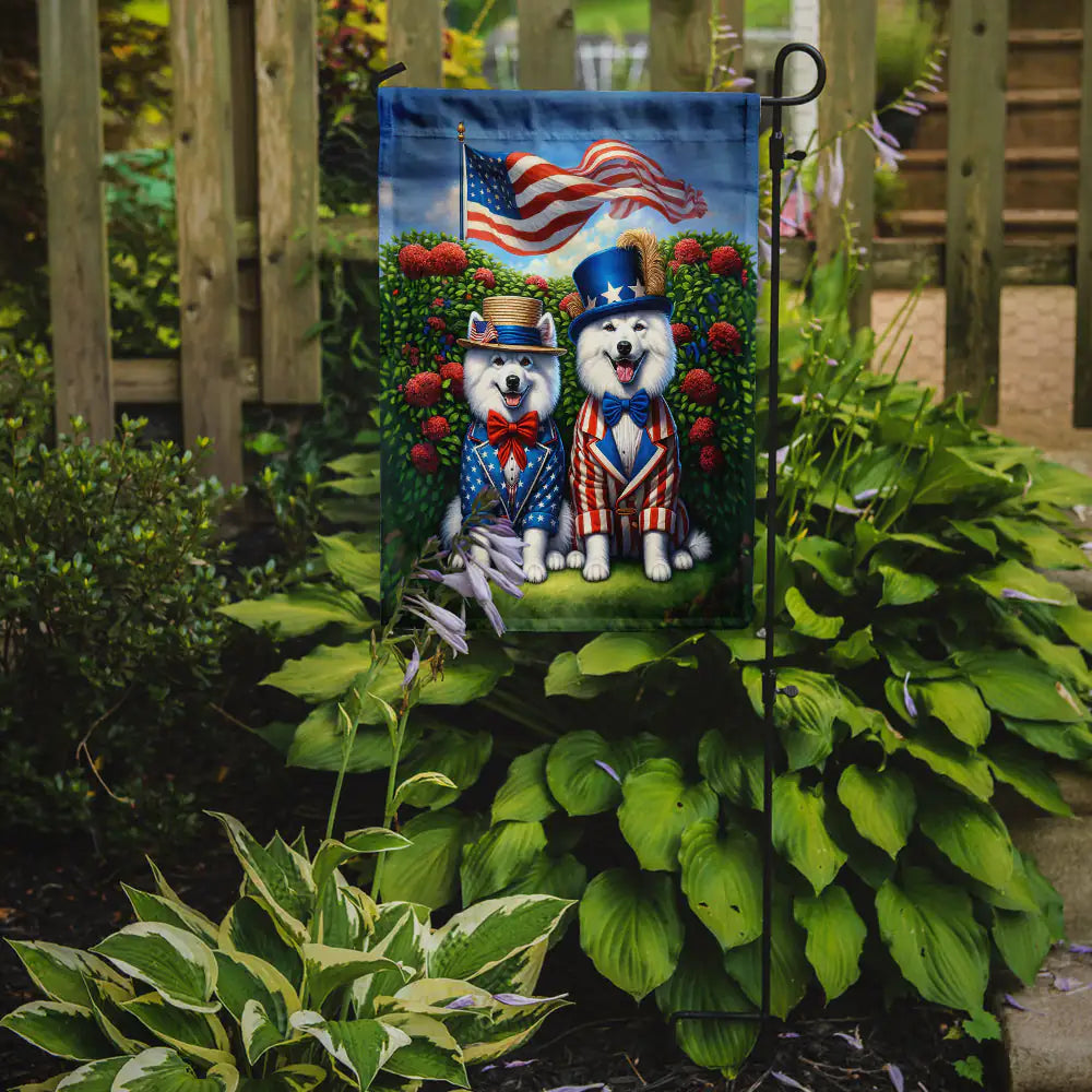 All American Eskimo - Garden Flag