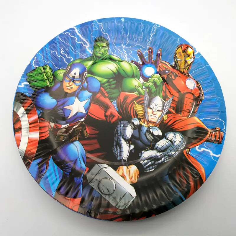 Avengers Captain America Birthday Party Decor Supplies